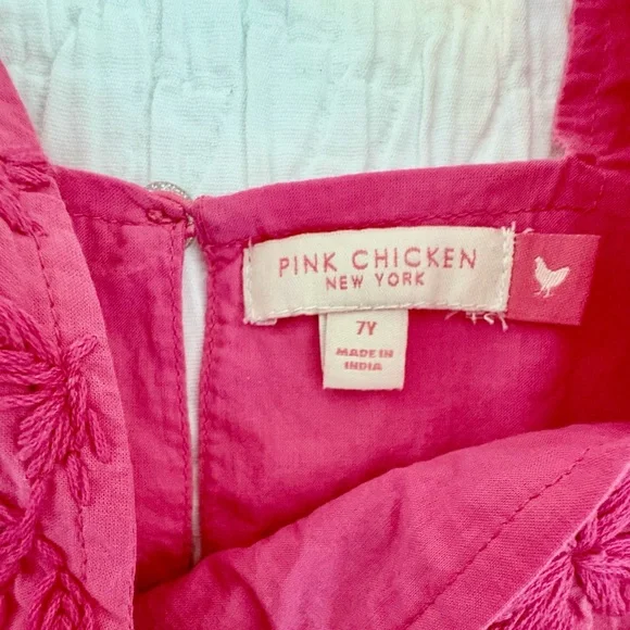 Pink Chicken Girls Kamari Top Hot Pink Size 7Y - Picture 3 of 3